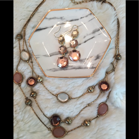 New York & Company Jewelry - ✂️💰🌸 New York & Co Necklace & Earrings 🌸
